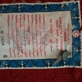 Berber Kilim in wool 220x150cm