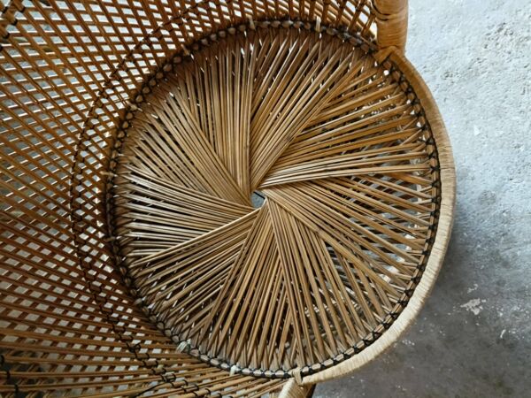 Fauteuil Emmanuelle en rotin