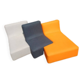 Canapé modulable en cuir Confluence Ligne Roset