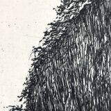 Nicole Bouharmont, Parc de Sceaux i, 2003-16. pointe sèche signée au crayon