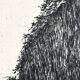 Nicole BOUHARMONT, Parc de Sceaux I, 2003-16. Drypoint signed in pencil