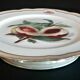 Plat assiette à talon porcelaine de Paris monogramme Ch. Pillivuyt XIXème
