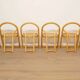 Set of 6 folding chairs | Arca | Gigi Sabadin for Crassevig