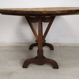 Rustic winemakers table