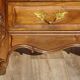 Commode en noyer Louis XV avec miroir