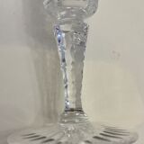 6 flutes en cristal taillé