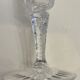 6 cut crystal flutes