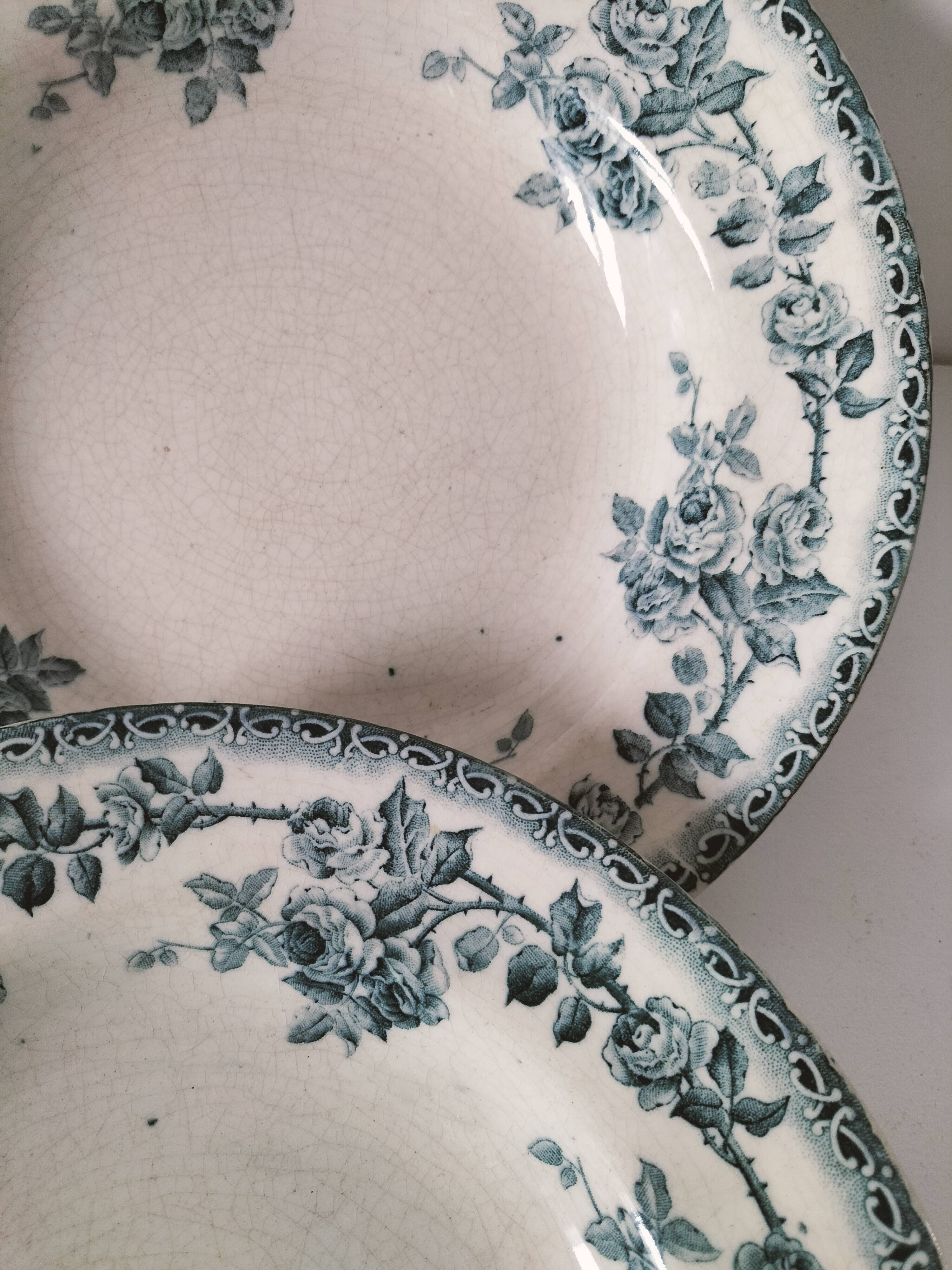 Duo Assiettes creuses Boulenger Choisy le Roi