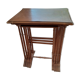 4 Branded trundle tables. Years 30.