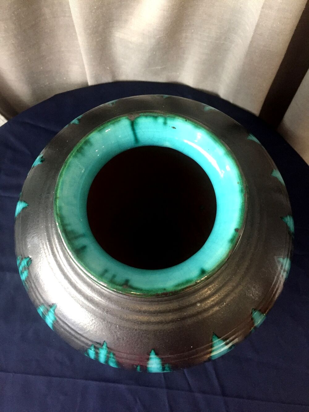Ball vase Jean Gaziello Vallauris