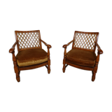 Pair of old colonial chairs