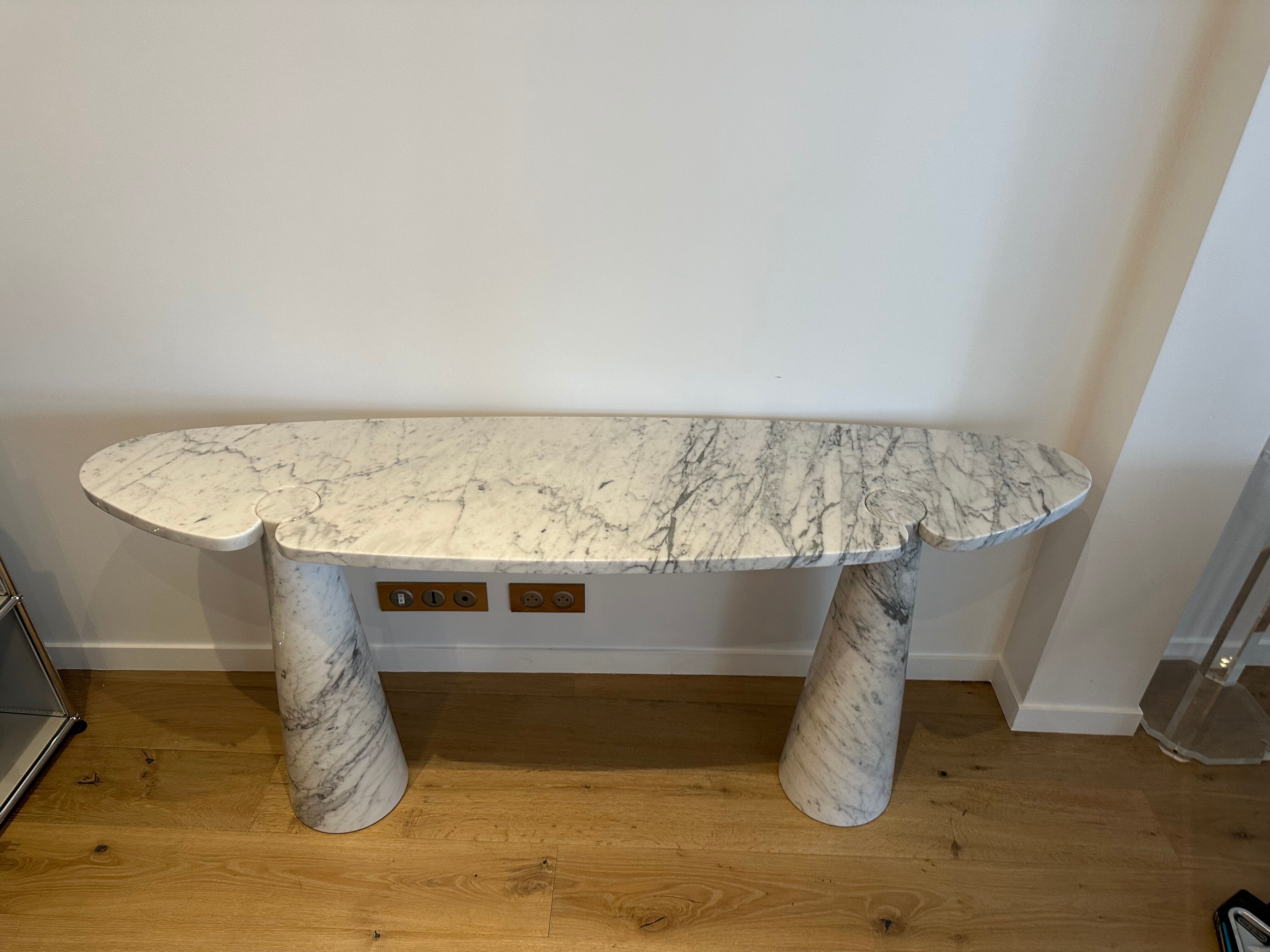 Large “Eros” console by Angelo Mangiarotti, circa 1970, Italy