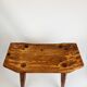 Swedish lacquered pine stool, 1970s