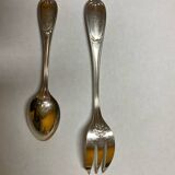 Mocha spoons and oyster forks