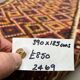 Vintage Afghan Tribal Kilim Wool Rug 390x185 cm Red, Orange, Brown, Black Large