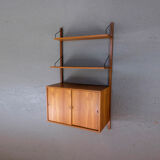 Poul Cadovius Royal System teak wall shelf, 1950s