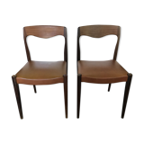 Niels Otto Moller teak chairs