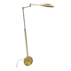 Italian articulated brass reading lamp – Tagliabue & Portonaro – 1980s-1990s