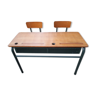 Desk schoolboy double
