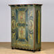 Antique german hand painted cabinet, circa 1850