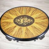 Inlaid Sewing Table in Various Woods, 1890s