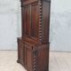 Buffet with 2 bodies Louis XIII in walnut, 19th century.