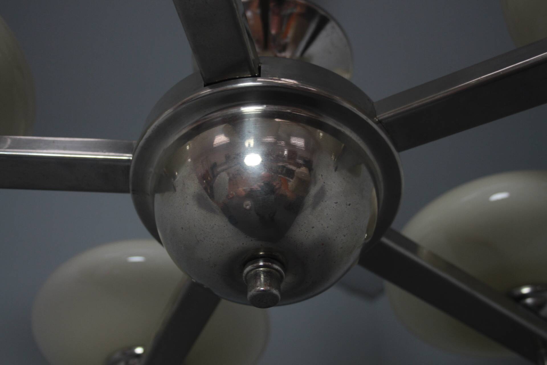 Art Deco Candlestick 1930s, Czechoslovakia