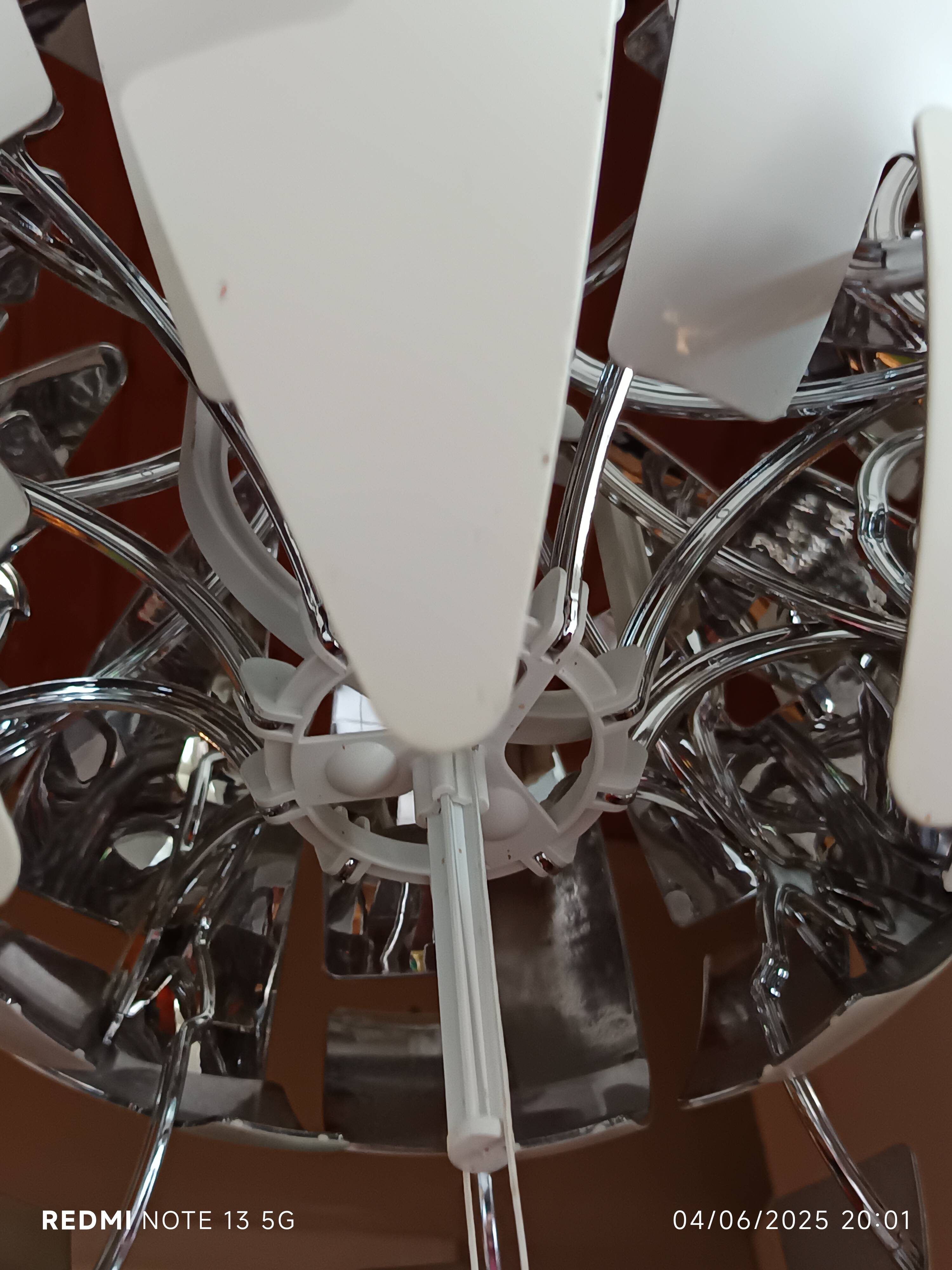 IKEA PS 2014 pendant light in white and silver