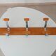 Vintage wall coat rack from the 60s/70s