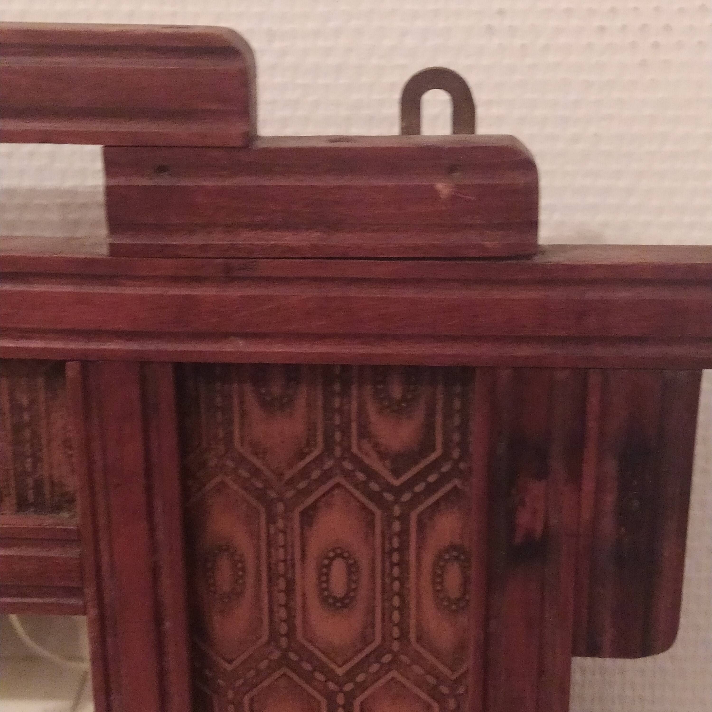 Art Deco wooden mirror manufactured by Innova 1930