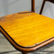 Série de six chaises bistrot métalliques 1950’