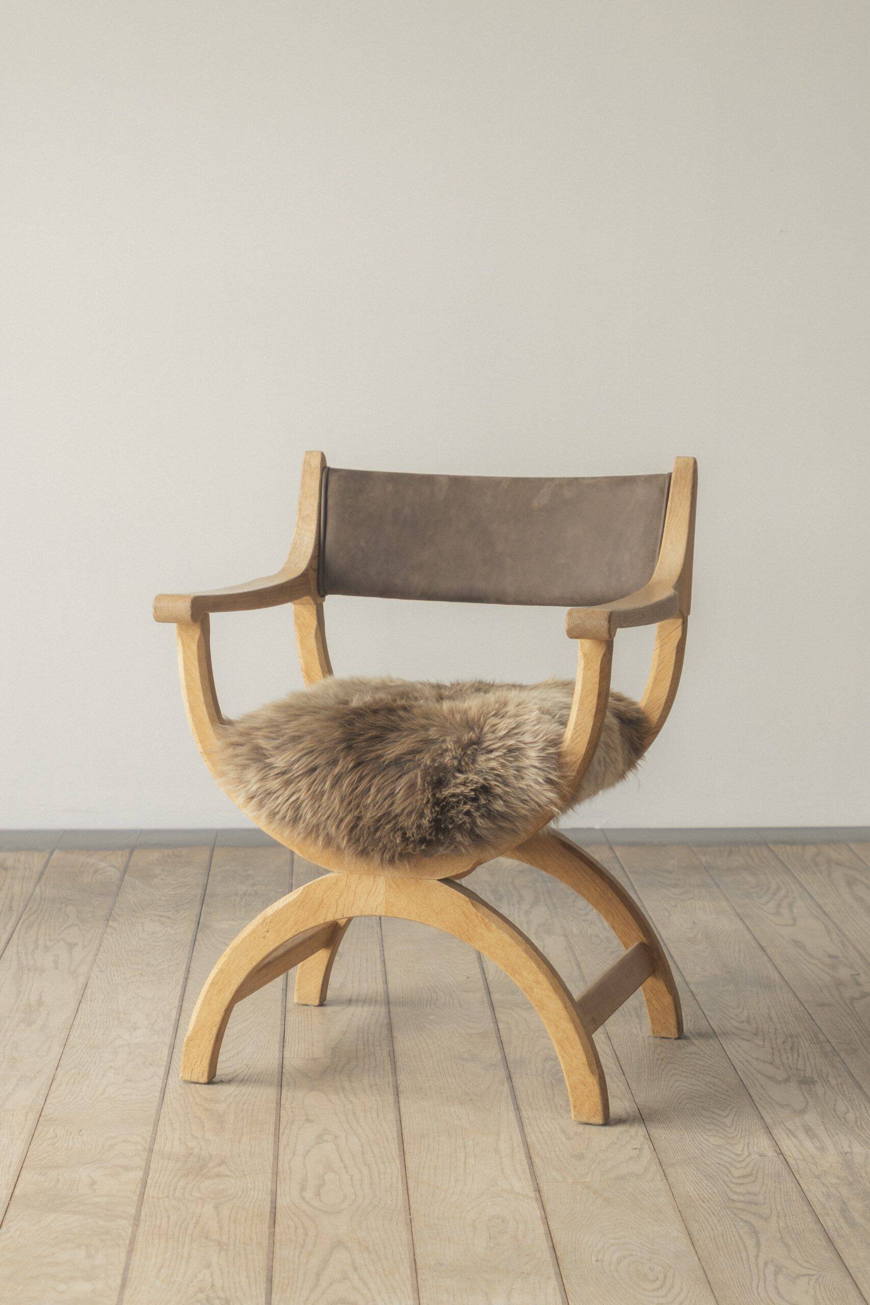Henning Kjærnulf kurul, dining chair (pair)