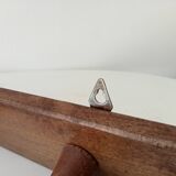 Vintage wooden wall coat rack