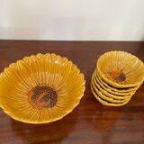 Vintage slurry bowl and cups