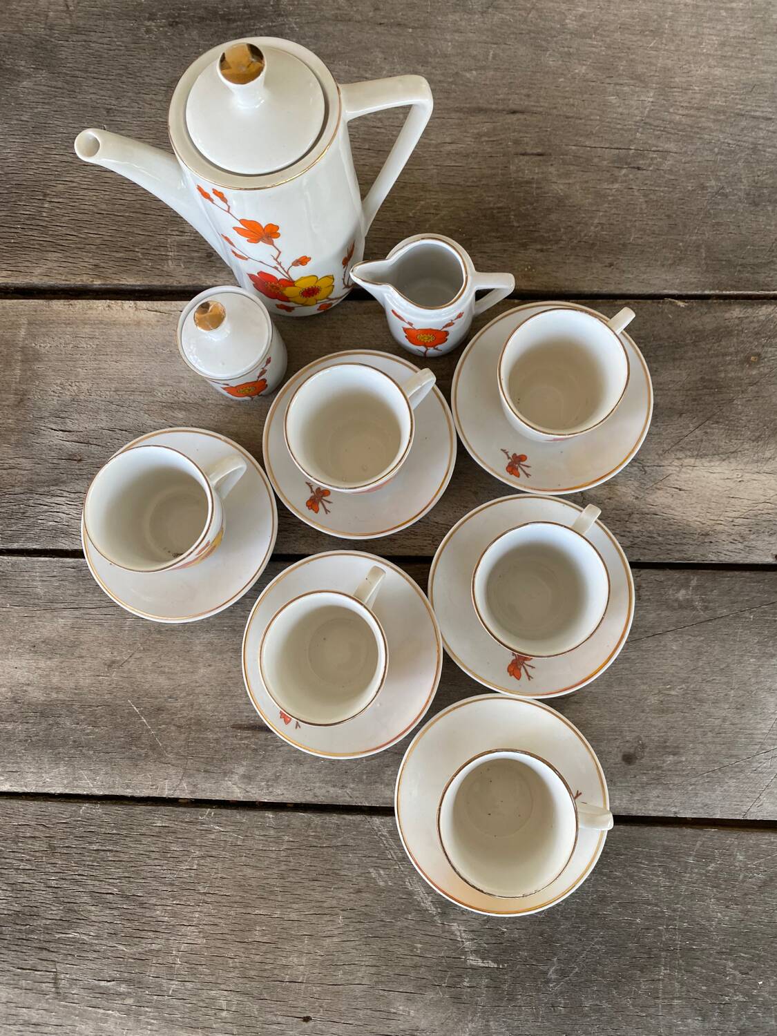 Service à café vintage