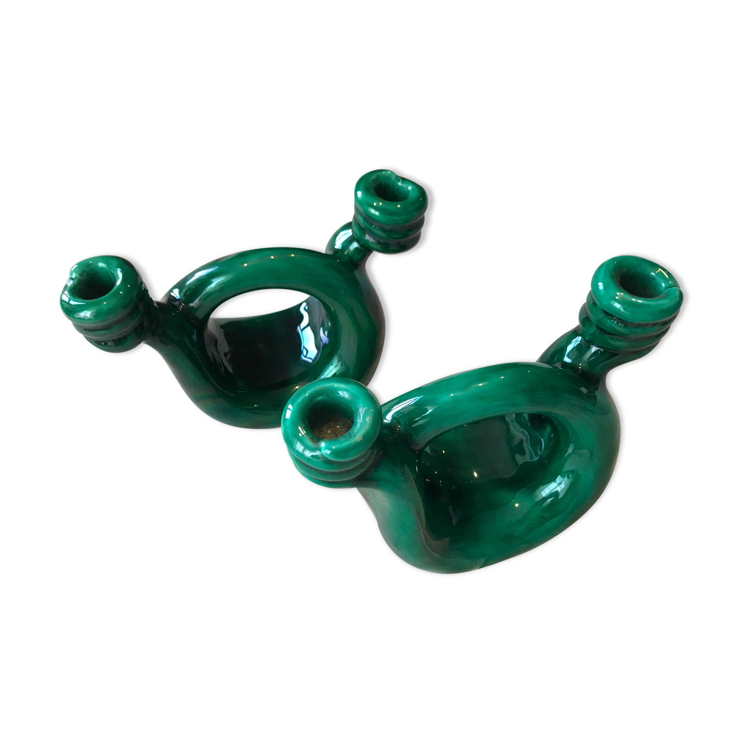 Pair of vintage candlesticks