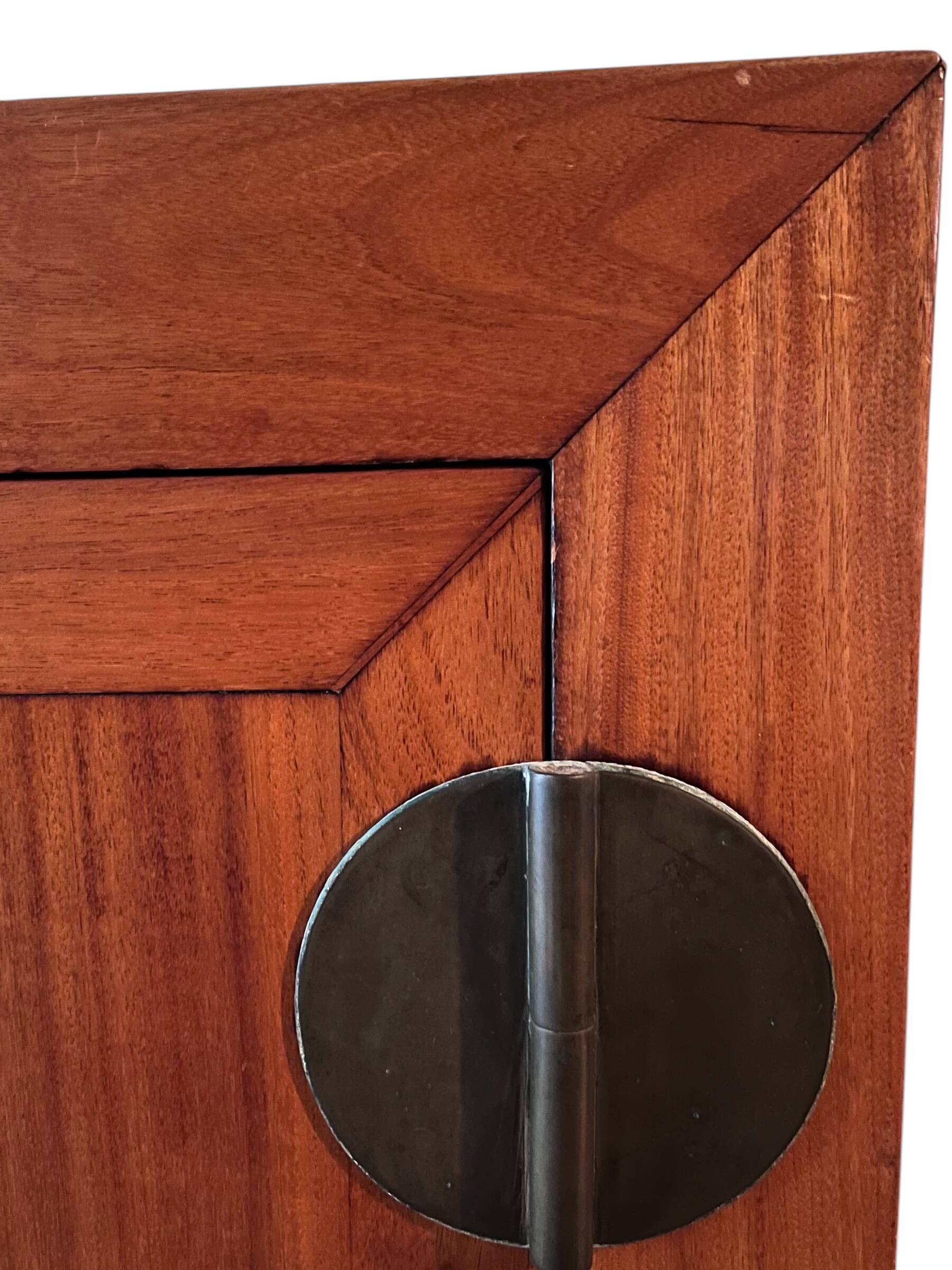 Two-part buffet - camphor wood - China