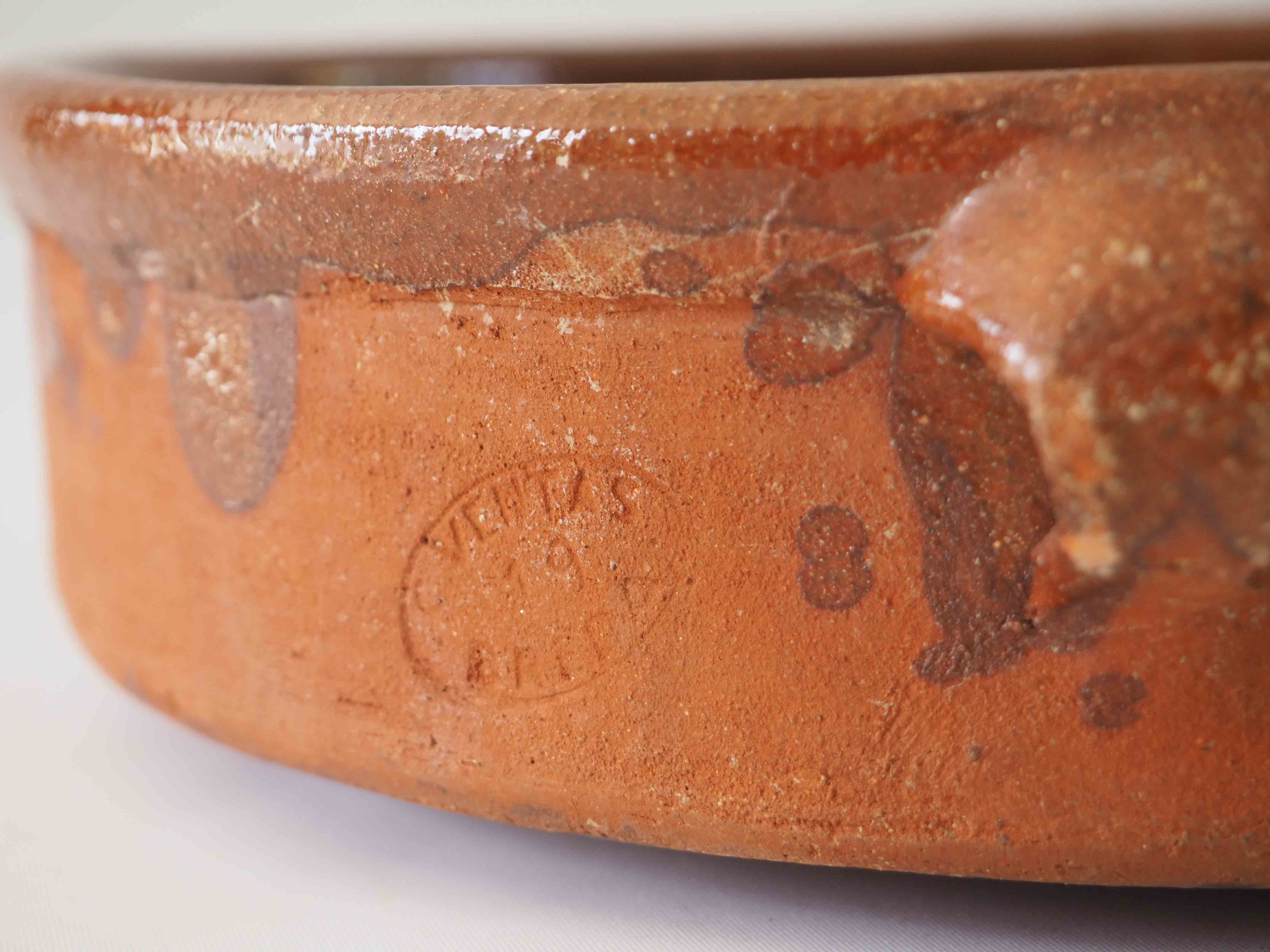 Terracotta dish