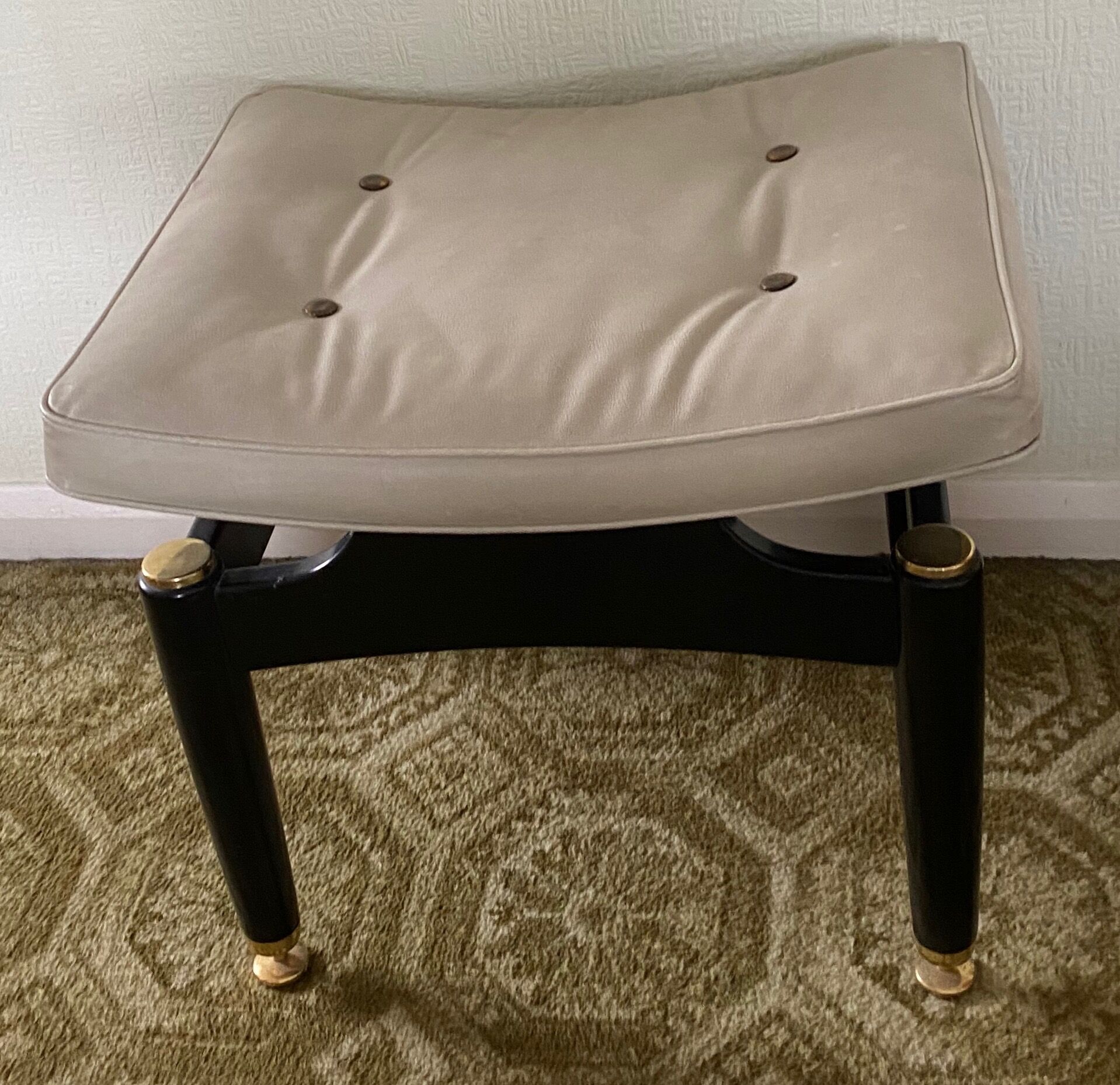 Dressing table stool designed by E Gomme for G-Plan, 1950s