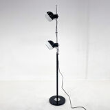 Adjustable Magnetic Floor Lamp, Restored, Czechoslovakia
