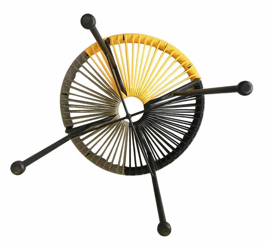 Scoubidou designer coffee table