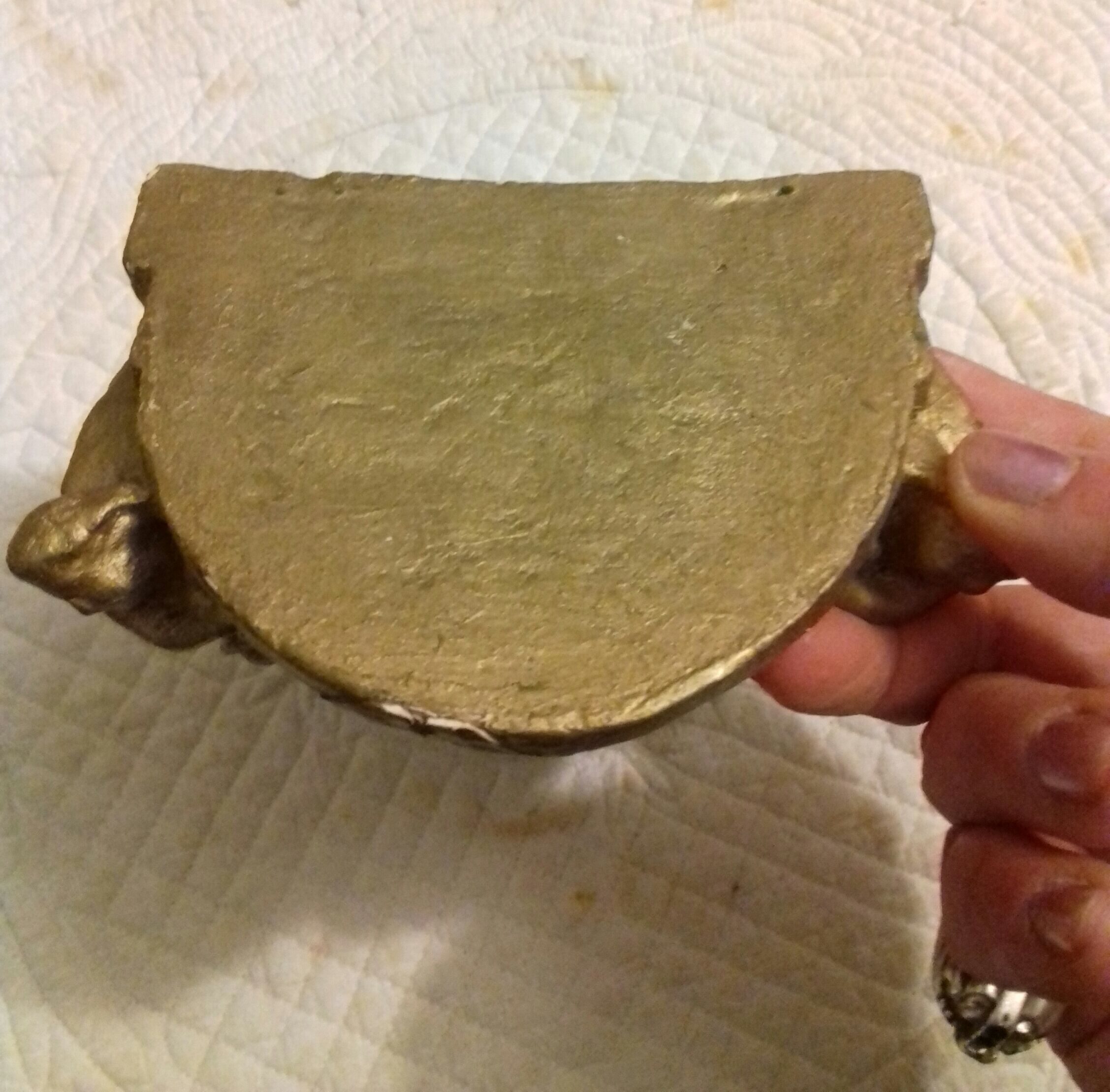 Corniche rococo in plaster