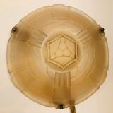 Art Deco glass hanging basin