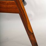 Danish Design Rosewood Reupholstered Z-chair by Kai Kristiansen, set of 4