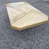 Travertine coffee table from the 70s/80s.