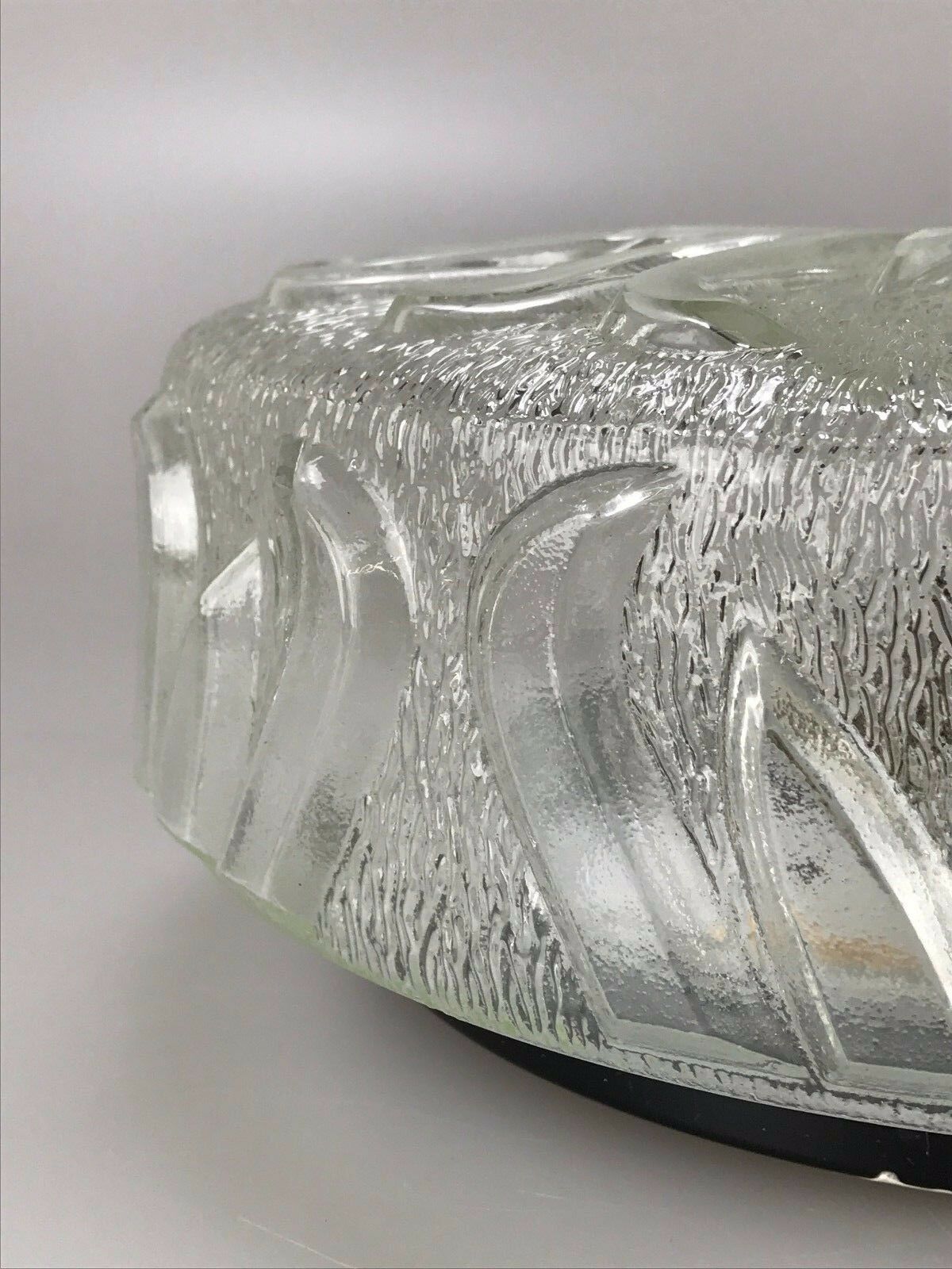 60s 70s lamp luminaire plafoniere flush mount glass space age design