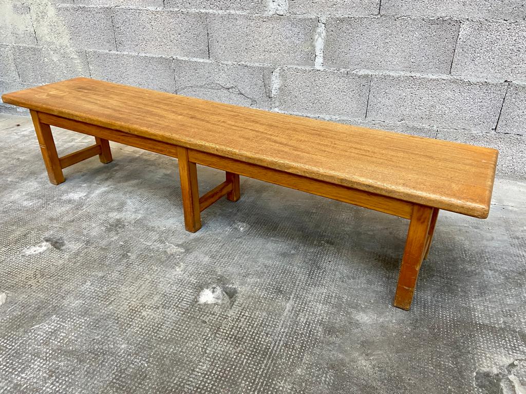Vintage wood bench