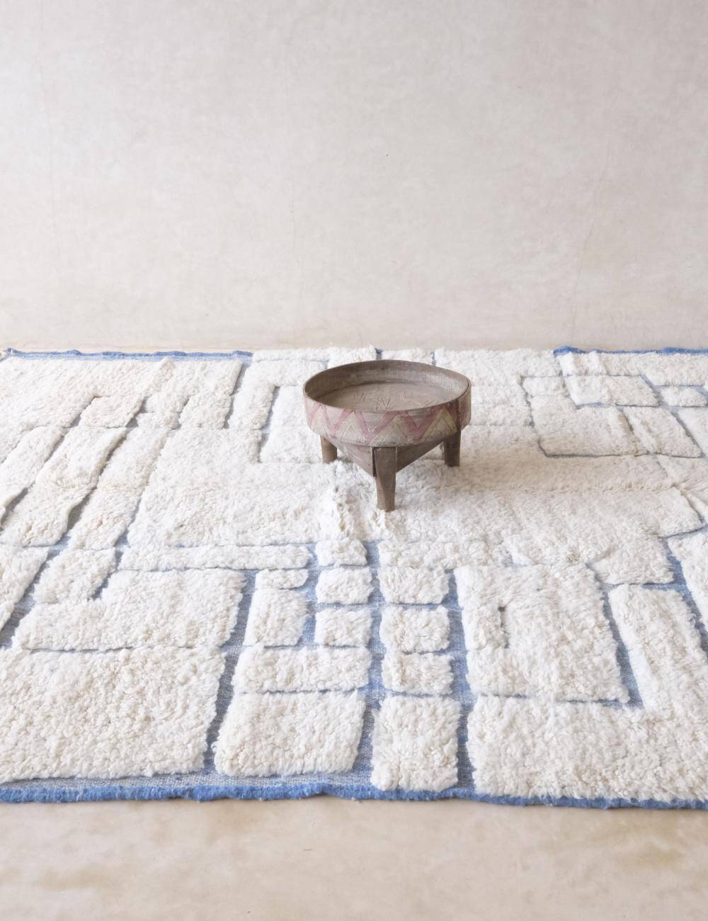 Tapis Beni Ouarain Moderne - 221x274