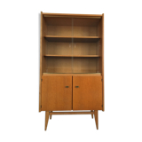 Bookcase with compass feet