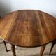 Wooden dining table